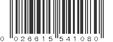 UPC 026615541080