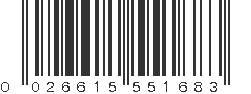 UPC 026615551683