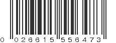 UPC 026615556473