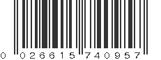 UPC 026615740957