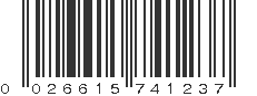 UPC 026615741237