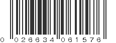 UPC 026634061576