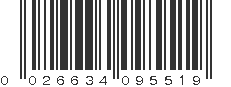 UPC 026634095519