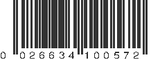 UPC 026634100572