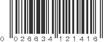 UPC 026634121416