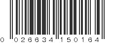 UPC 026634150164