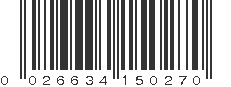 UPC 026634150270