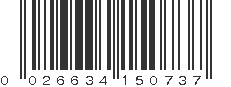 UPC 026634150737