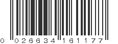 UPC 026634161177
