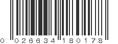 UPC 026634180178