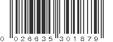 UPC 026635301879