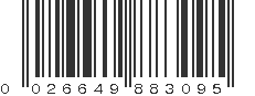 UPC 026649883095