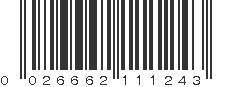 UPC 026662111243