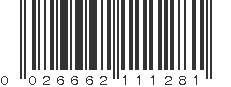 UPC 026662111281