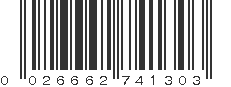 UPC 026662741303