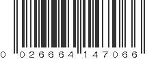 UPC 026664147066