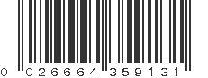 UPC 026664359131