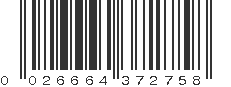 UPC 026664372758