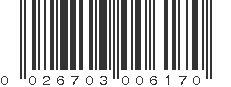 UPC 026703006170