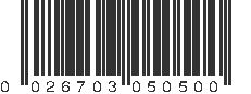 UPC 026703050500