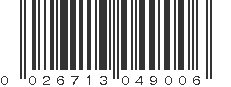 UPC 026713049006