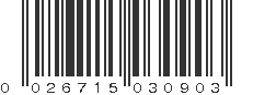 UPC 026715030903