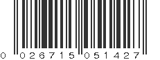 UPC 026715051427