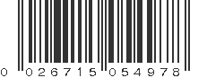 UPC 026715054978