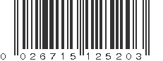 UPC 026715125203