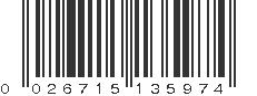 UPC 026715135974