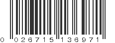 UPC 026715136971