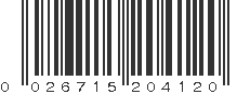 UPC 026715204120