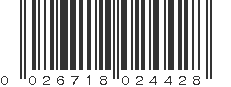 UPC 026718024428