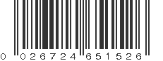 UPC 026724651526