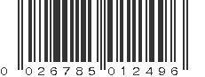 UPC 026785012496