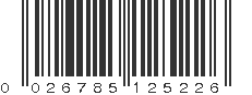 UPC 026785125226