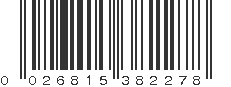 UPC 026815382278