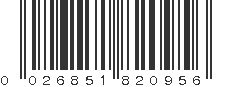 UPC 026851820956