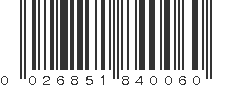 UPC 026851840060