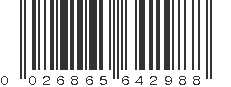 UPC 026865642988