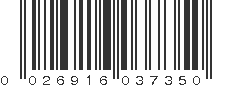 UPC 026916037350