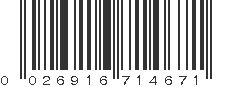 UPC 026916714671