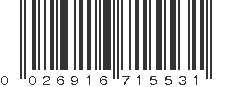 UPC 026916715531