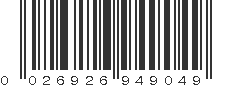 UPC 026926949049