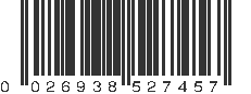 UPC 026938527457