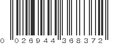 UPC 026944368372