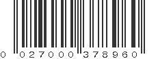 UPC 027000378960