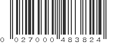 UPC 027000483824