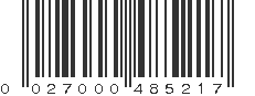 UPC 027000485217