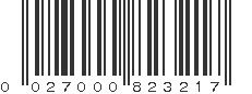 UPC 027000823217